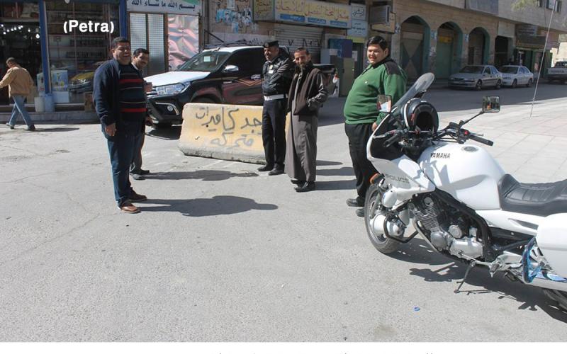 خطة مرورية جديدة في معان