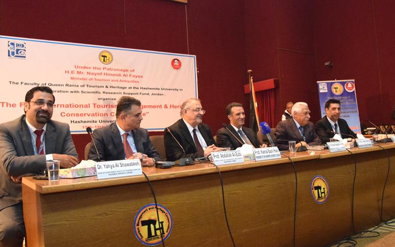 المؤتمر الدولي الاول للسياحة والتراث يختتم اعماله بالجامعة الهاشمية