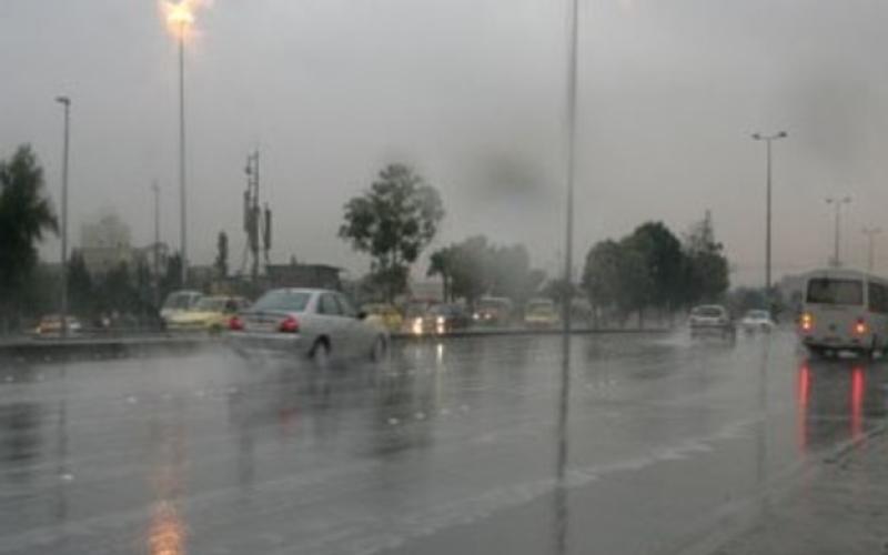 هطولات مطرية تصل 31 ملم والمنخفض ينتهي مساء الخميس