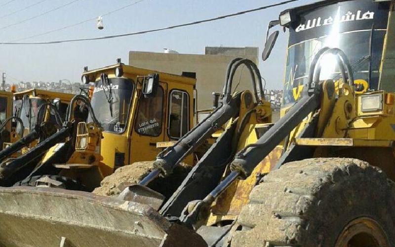 ‏تنظيم اصطفاف الآليات الانشائية في عمان