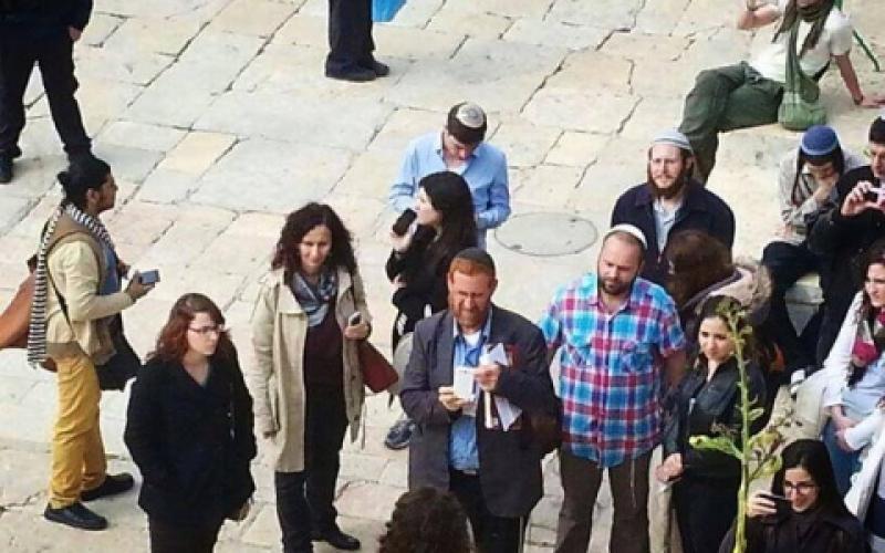 الحاخام غليك يقتحم الأقصى