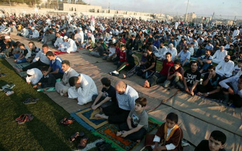 الإعلان عن مصليات العيد