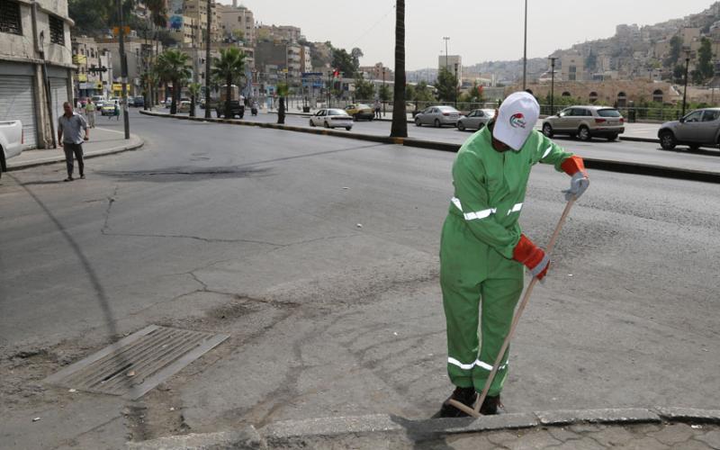 الأمانة: رفع 7200 طن نفايات ليلة وأول أيام العيد