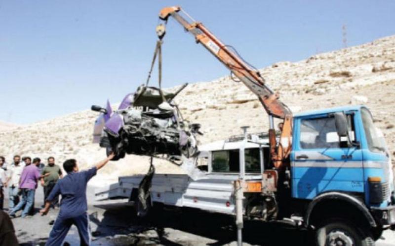 3 وفيات بحادث على طريق الصفاوي - الأزرق