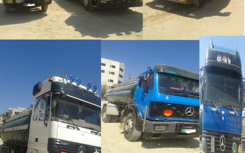 ضبط صهاريج مياه مخالفة في وادي السير