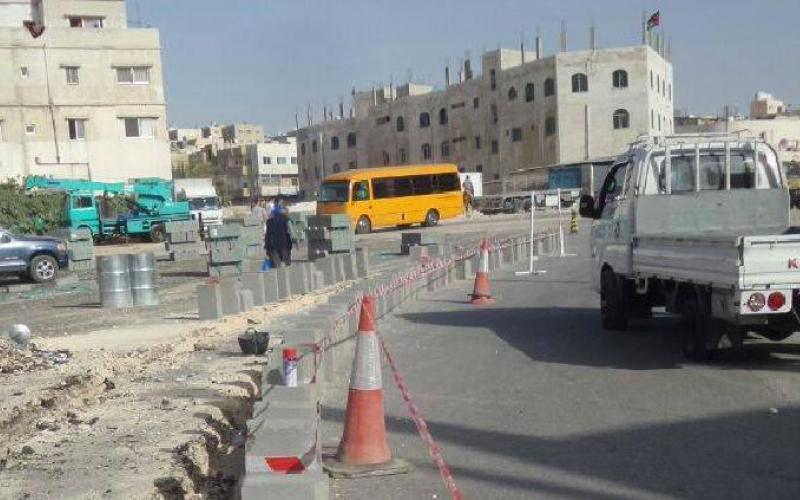 بدء حفريات "الباص السريع" على تقاطع الدوريات