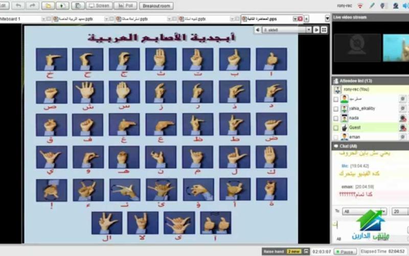 36 متقدما لرخصة مزاولة مهنة "لغة الإشارة"