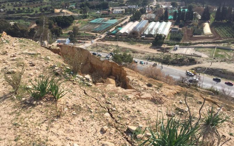 تحويلة طريق جرش عمان شارفت على الانتهاء