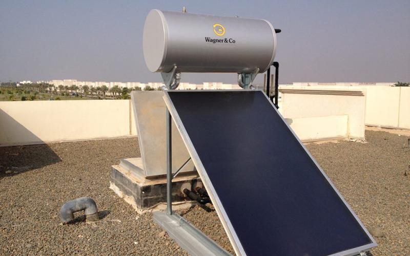 اتفاقية لتركيب 20 ألف سخان شمسي للمنازل