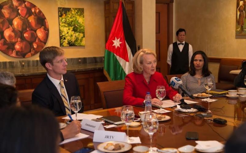 السفيرة الأمريكية: الأردن دولة مفضلة للحزبين