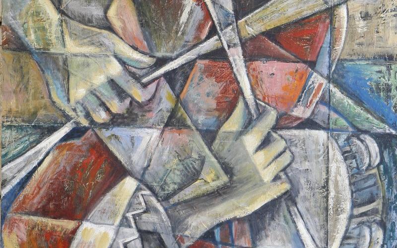 الأرض والإنسان.. معرض للفنان واكد