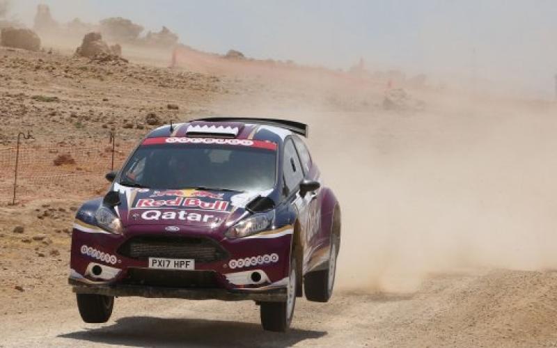 القطري ناصر العطية يتصدر رالي الأردن الدولي