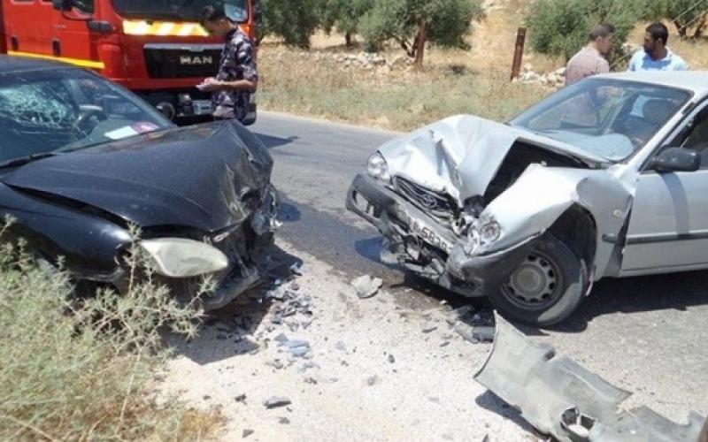 جرش: وفاة و 5 إصابات بحادث تصادم