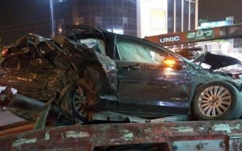 11 إصابة بتصادم 10 مركبات بطبربور