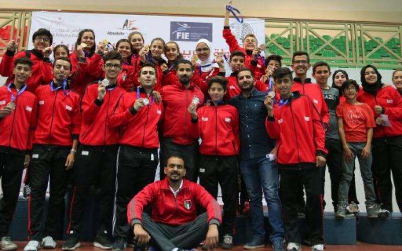 ختام البطولة العربية للمبارزة في الأردن