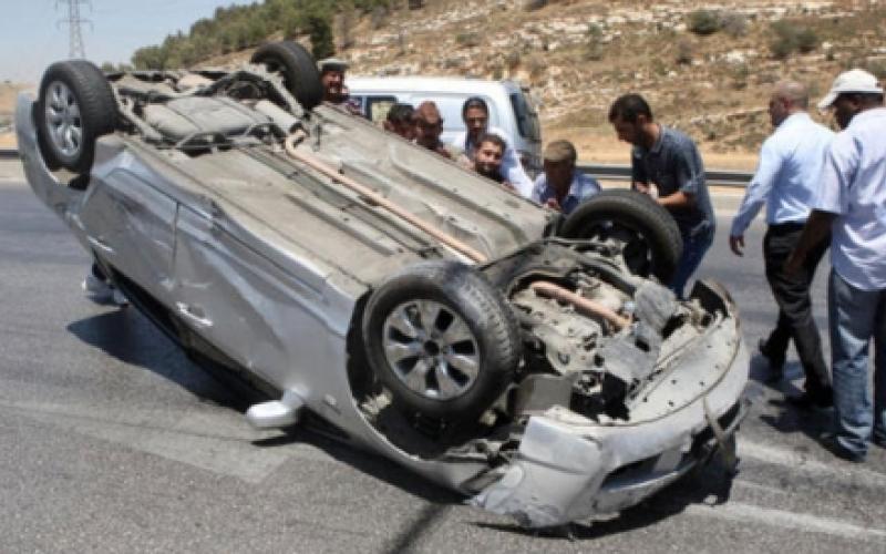 الزرقاء: إصابة 5 بحادث تدهور