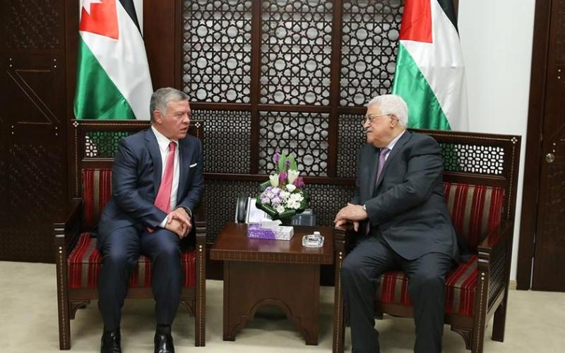 الملك في رام الله: إدارة ترامب ملتزمة بالسلام