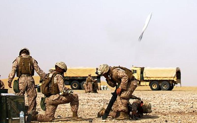 الجيش يتسلم سلاح هاون أمريكي لحماية الحدود