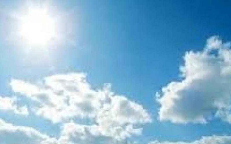 أجواء صيفية والحرارة حول معدلاتها