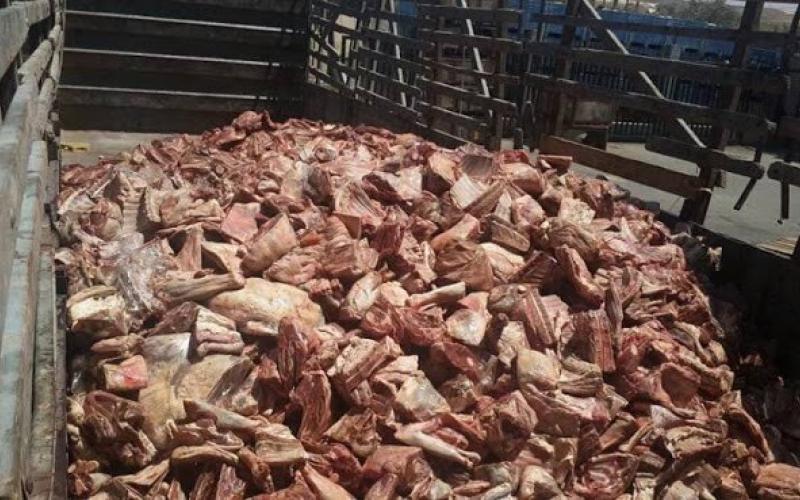 اتلاف نصف طن من اللحوم غير الصالحة في اربد