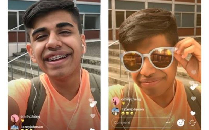 إنستغرام يضيف خاصية الفلاتر للبث المباشر