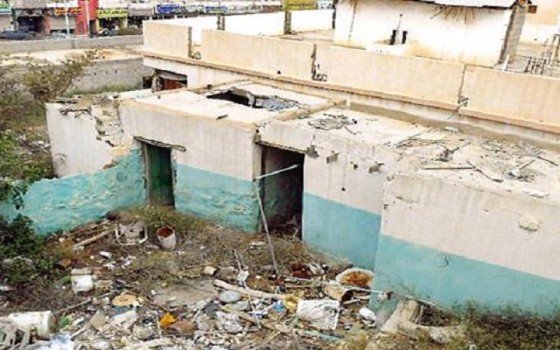 الأمانة تباشر إجراءات معالجة البيوت المهجورة