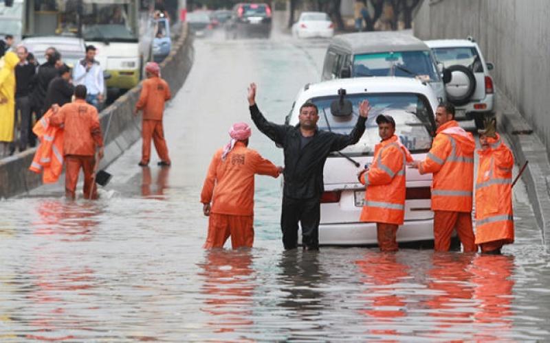 طوارئ متوسطة في عمان للتعامل مع المنخفض الجوي