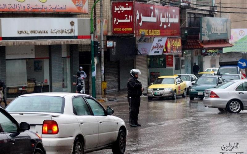 بدء تطبيق خطة مرورية لمواجهة الظروف الجوية