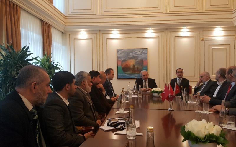 وفد “العمل الاسلامي” و " الإصلاح " يختتم زيارة إلى تركيا