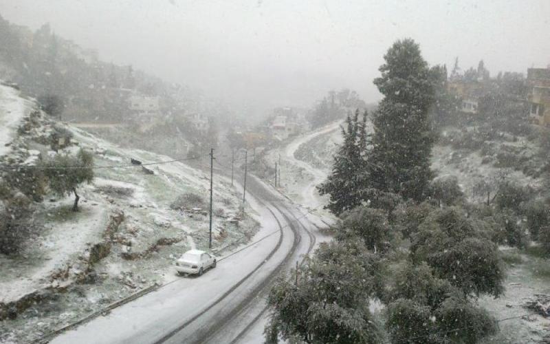 بلدية عجلون تعلن حالة الطوارئ للتعامل مع المنخفض