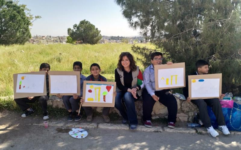 " عمان بعيون أطفالها " تتسم بالفن والجمال