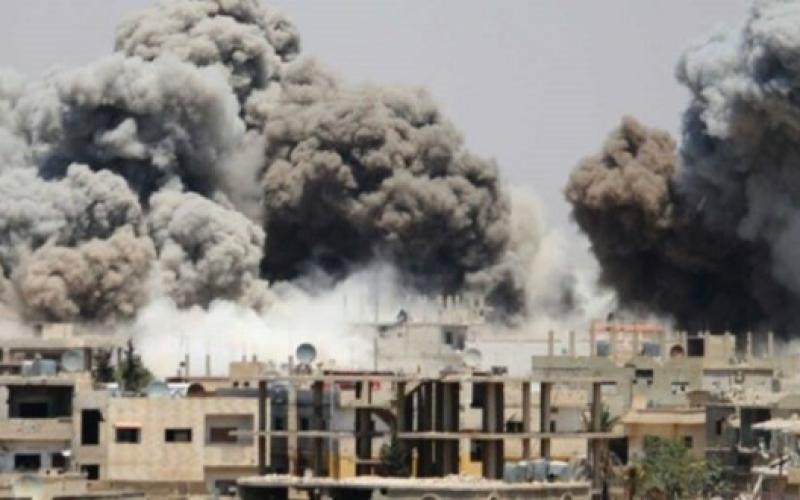 أصوات انفجارات في درعا تهز القرى الحدودية الأردنية (شاهد)