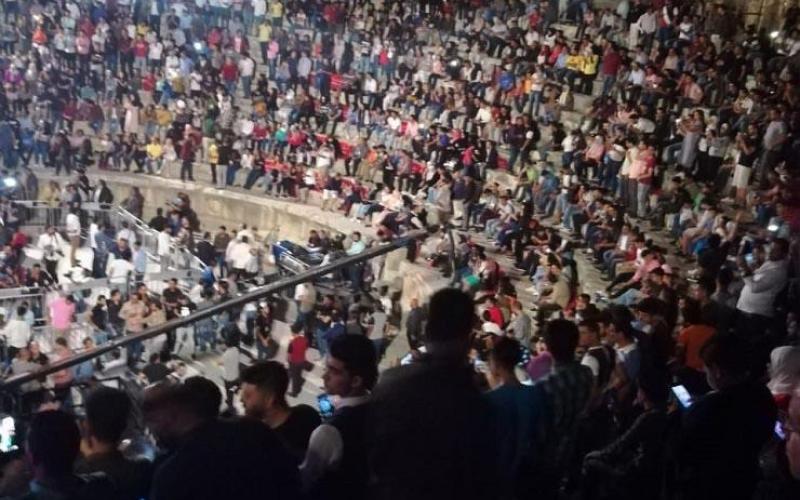 امسية من الاغنيات والابتهالات على مسرح جرش (مصور)