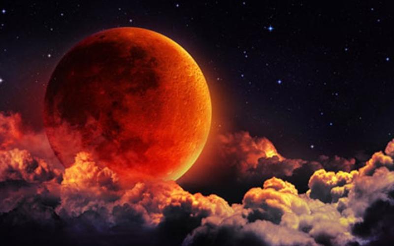 "القمر الدامي": بين الأسطورة والخرافة في الحضارات القديمة