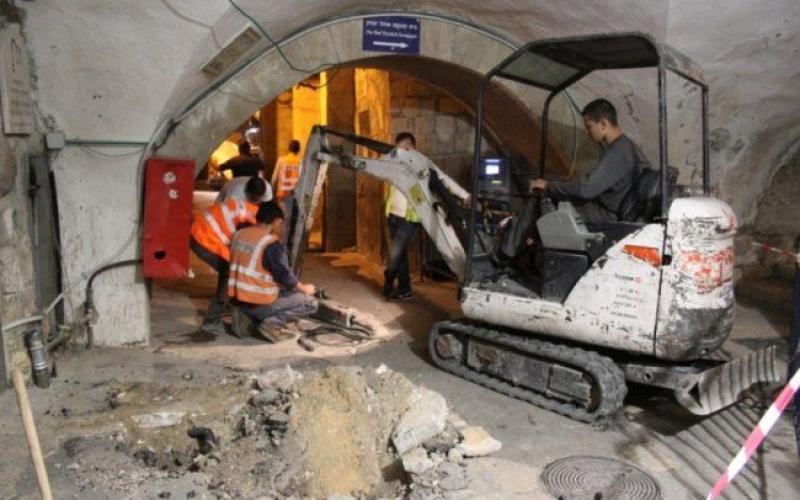 الكيلاني: الحفريات الاسرائيلية اخترقت جدار المسجد الأقصى 13 مرة على الأقل