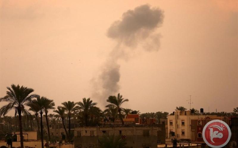 شهيد واصابات في سلسلة غارات اسرائيلية على القطاع