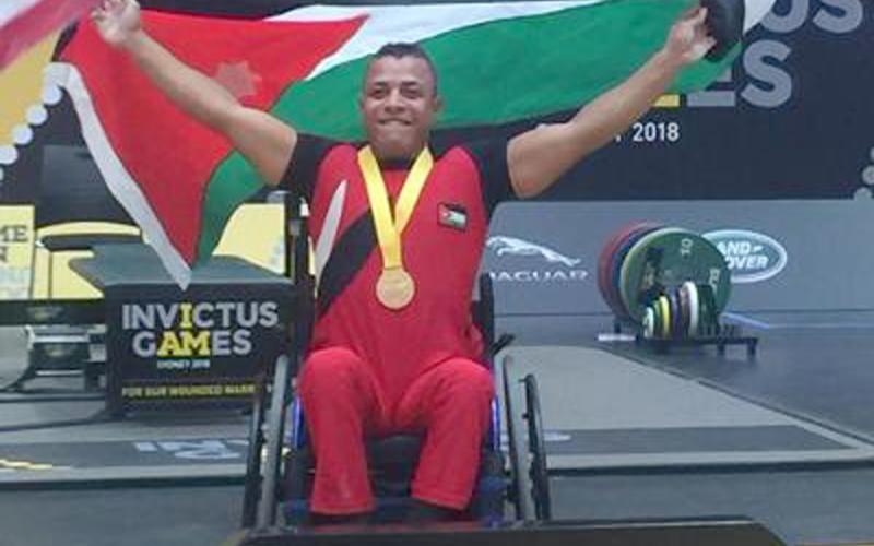 ذهبية ثانية للاردن في دورة الالعاب الدولية للمصابين العسكريين