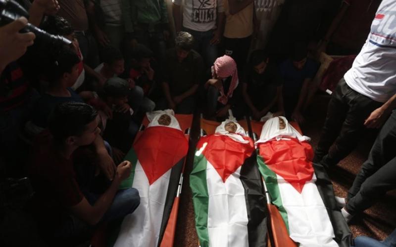 312 شهيدا من بينهم 57 طفلا و 30 ألف مصاب فلسطيني في 2018