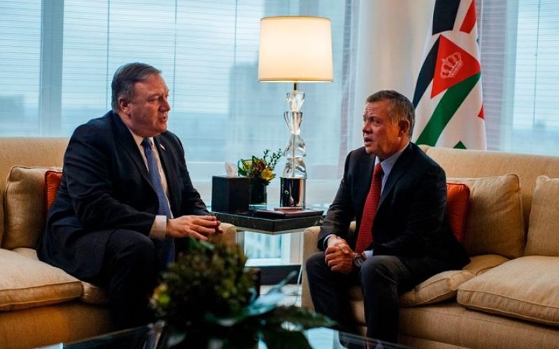 بومبيو يصل الأردن ضمن جولة لزيارة 8 دول عربية