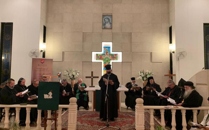 الكنائس المسيحية في الاردن تحيي صلاة من اجل وحدة المسيحيين (صور)