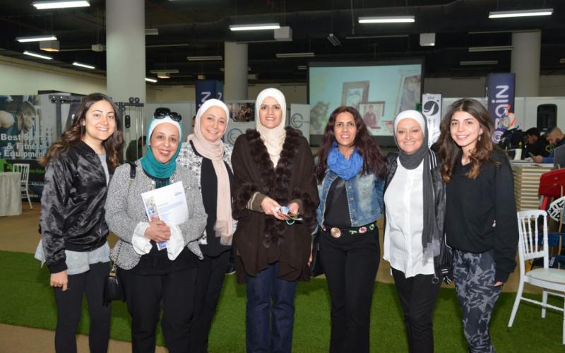 افتتاح المعرض الرياضي (معا لأردن صحي)