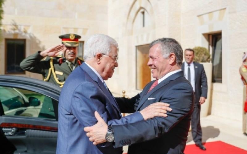 عباس: مواقف الاردن «ثابتة»