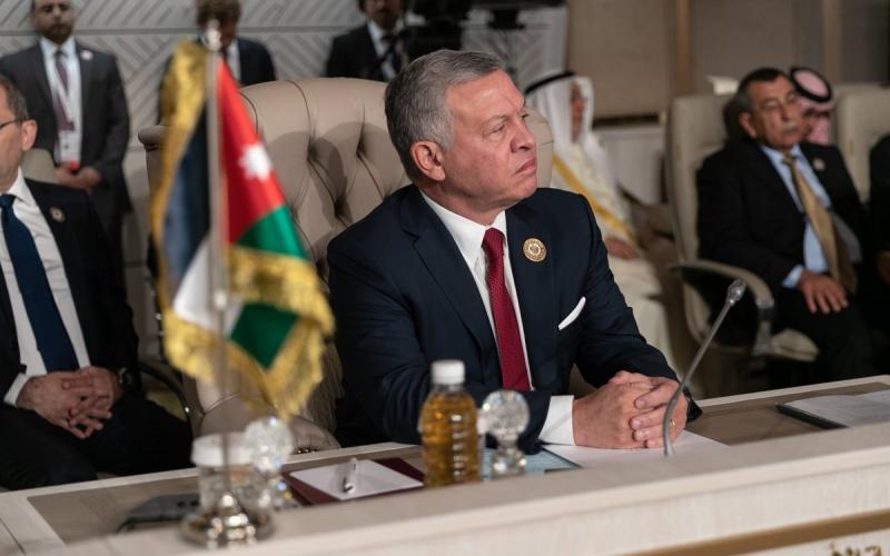 الملك: القضية الفلسطينية يجب أن تبقى القضية العربية المركزية والأولى