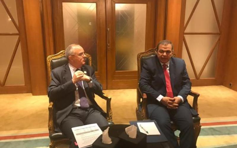 مراد يبحث في مصر تنظيم العمالة المصرية في الأردن