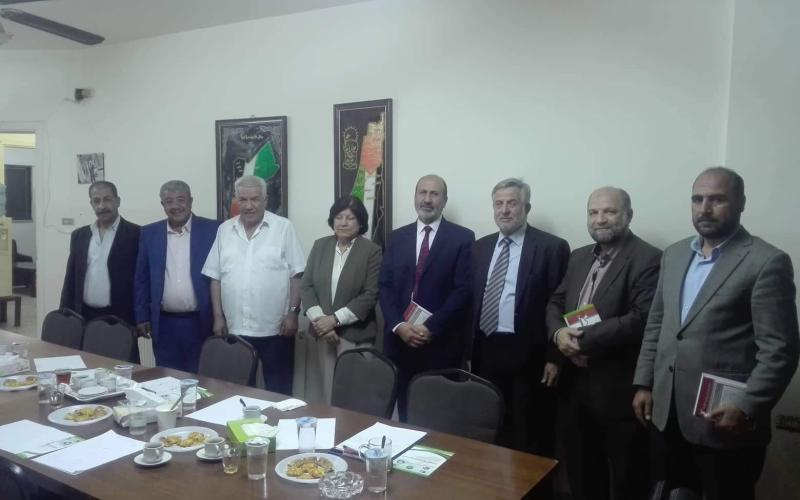 العضايلة خلال لقاء حزب حشد: المرحلة لا تحتمل الاختلاف