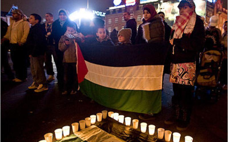 تظاهرة موسيقية شعرية تضامنا مع غزة