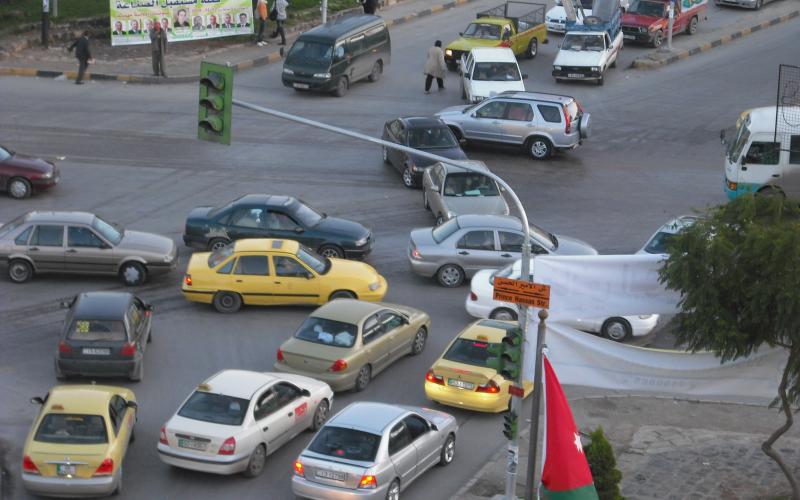 فيديو .. أزمة سير خانقة في أربد