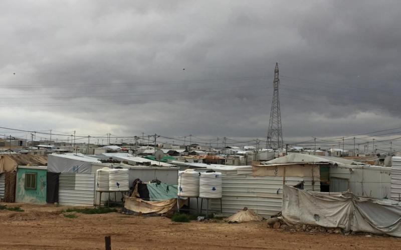 مخيم الزعتري للاجئين السوريين