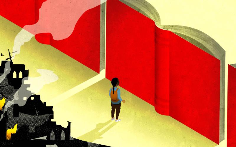  انخفاض معدلات الالتحاق من حوالي 90% في الصفوف الابتدائية إلى 25-30% فقط في المرحلة الثانوية وفقا لبيانات حكومية وبيانات "الأمم المتحدة