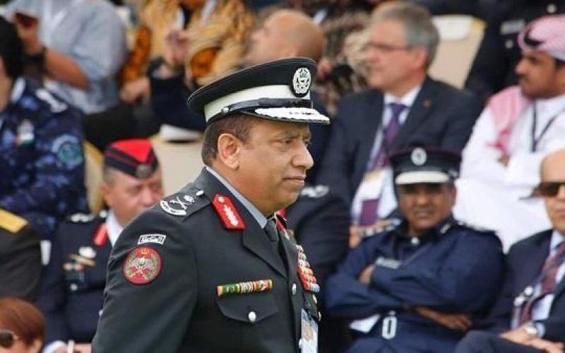  مدير الأمن العام اللواء الركن حسين الحواتمة 